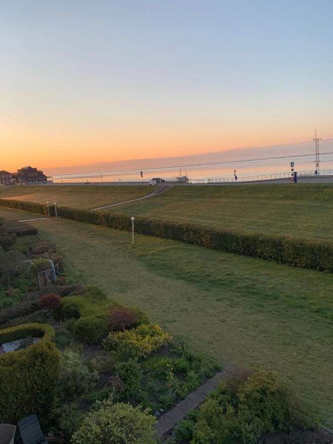 Apartament Fewo Mit Meerblick - Direktzugang Zur Nordsee Wilhelmshaven Zewnętrze zdjęcie