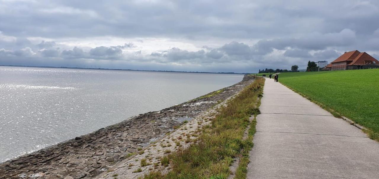 Apartament Fewo Mit Meerblick - Direktzugang Zur Nordsee Wilhelmshaven Zewnętrze zdjęcie