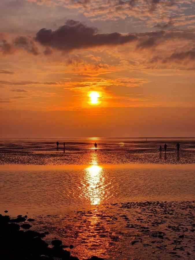 Apartament Fewo Mit Meerblick - Direktzugang Zur Nordsee Wilhelmshaven Zewnętrze zdjęcie