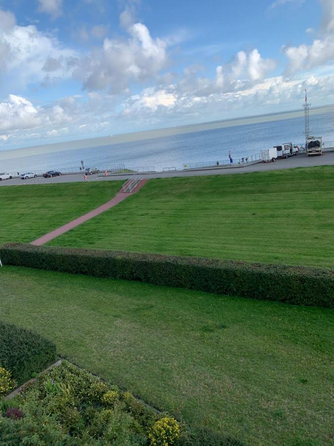 Apartament Fewo Mit Meerblick - Direktzugang Zur Nordsee Wilhelmshaven Zewnętrze zdjęcie